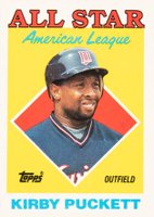 1988 Topps #391 Kirby Puckett Baseball Card