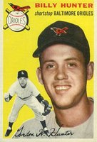 1954 Topps #48 Billy Hunter Baseball Card