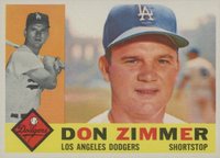 1960 Topps #47 Don Zimmer Baseball Card