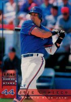 1998 Leaf Rookies & Stars #60 Jose Canseco Baseball Card