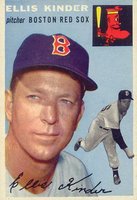 1954 Topps #47 Ellis Kinder Baseball Card