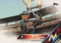 2016 Topps #700 Ichiro Black Jersey Baseball Card