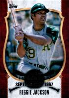 2015 Topps First Home Run Series 2 #FHR13 Reggie Jackson Baseball Card