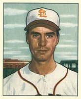 1950 Bowman #252 Billy DeMars Baseball Card