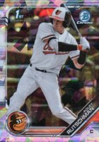 2019 Bowman Draft Chrome Sapphire Edition #BDC1 Adley Rutschman Baseball Card