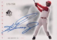 2001 SP Authentic Chirography  #SP-KG Ken Griffey Jr. Update Baseball Card