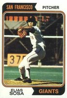 1974 Topps #54 Elias Sosa Baseball Card