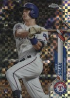 2020 Topps Chrome #33 Nick Solak X-Fractor Baseball Card