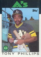 1986 Topps #29 Tony Phillips Baseball Card