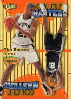 1997 Ultra Court Masters #18CM Tim Duncan Basketball Card