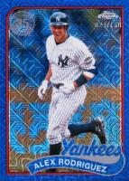 2024 Topps Silver Pack 1989 Chrome Promo #17 Alex Rodriguez Update-Blue Refractor Baseball Card