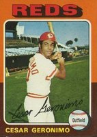 1975 Topps #41 Cesar Geronimo Baseball Card
