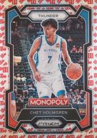2023 Panini Prizm Monopoly #62 Chet Holmgren Dice Basketball Card
