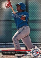 2017 Bowman Draft #BD150 Vladimir Guerrero Jr. Batting Baseball Card