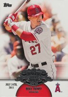 2013 Topps Making Their Mark #MM-2 Mike Trout Baseball Card