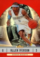 2006 Finest #38 Allen Iverson Refractor Basketball Card