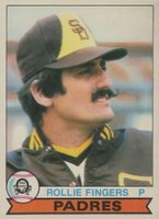 1979 O-Pee-Chee #203 Rollie Fingers Baseball Card