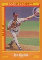 1988 Score Glossy #638 Tom Glavine Baseball Card