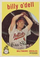 1959 Topps #250 Billy O'Dell Baseball Card