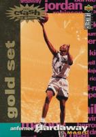 1995 Collector's Choice Crash the Game Scoring #C5 Anfernee Hardaway Gold Redemption Basketball Card