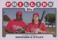 2008 Topps #98 Chase Utley/Ryan Howard Baseball Card