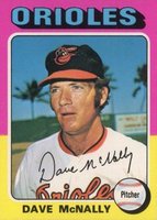 1975 Topps #26 Dave McNally Baseball Card