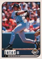 1999 Upper Deck Choice Preview #115 Derek Jeter Baseball Card