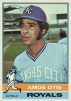1976 Topps #510 Amos Otis Baseball Card
