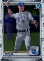 2020 Bowman Draft #BD152 Bobby Witt Jr. SP-Chrome Baseball Card
