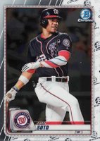 2020 Bowman Chrome #54 Juan Soto Baseball Card