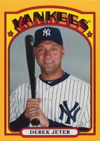 2013 Topps Archives #38 Derek Jeter Day Glow Baseball Card