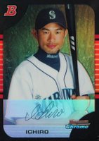 2005 Bowman Chrome #95 Ichiro Suzuki Refractor Baseball Card