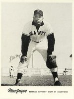 1960 MacGregor # Willie Mays Baseball Card