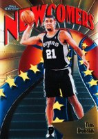 1998 Topps Chrome Season's Best #SB26 Tim Duncan Basketball Card