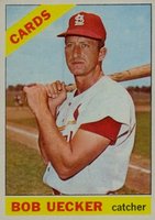 1966 Topps #91n Bob Uecker No Trade Baseball Card
