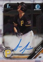 2019 Bowman Draft Chrome Draft Picks Autograph #CDASS Sammy Siani Baseball Card