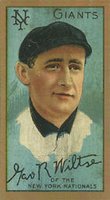 1911 Gold Borders #218 Hooks Wiltse Left ear hidden Baseball Card