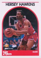 1989 Hoops #137 Hersey Hawkins Basketball Card