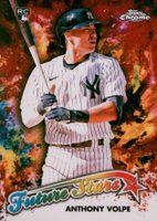 2023 Topps Chrome Logofractor Edition Future Stars #FS11 Anthony Volpe Baseball Card