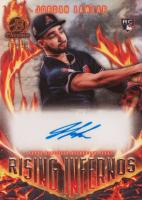 2024 Bowman Rising Infernos Autographs #RIAJL Jordan Lawlar Baseball Card