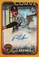 2024 Topps Pro Debut #PD140 Paul Skenes Autograph-Gold Foil Baseball Card