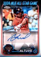 2024 Topps Chrome Update 2024 All-Star Game Autographs #JA Jose Altuve Baseball Card