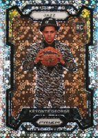 2023 Panini Prizm #127 Keyonte George Variation-Fast Break Basketball Card