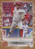 2022 Topps Update #US160 Hunter Greene Memorial Day Camo Baseball Card