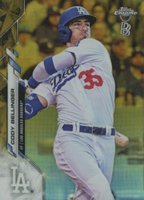 2020 Ben Baller Chrome #77 Cody Bellinger Gold Refractor Baseball Card