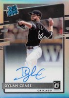 2020 Panini Donruss Optic Rated Rookies Signatures #RRSDC Dylan Cease Holo Baseball Card