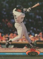 1991 Stadium Club #57 Frank Thomas Baseball Card