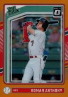 2024 Panini Donruss #122 Roman Anthony Optic-Orange Baseball Card