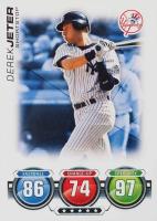 2010 Topps Attax # Derek Jeter Baseball Card