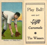 1909 Nadja Caramel # Mickey Doolan Baseball Card